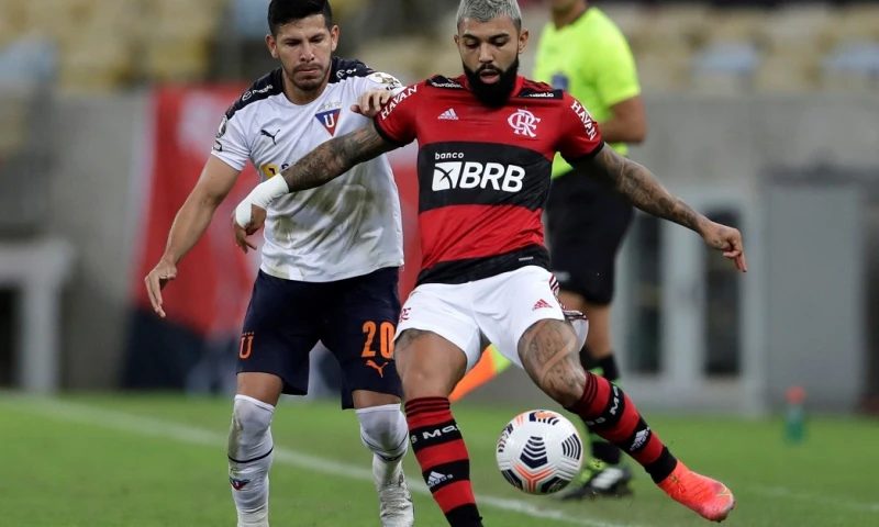 Liga empató ante Flamengo, pero quedó afuera de la Copa Libertadores  / Foto: EFE