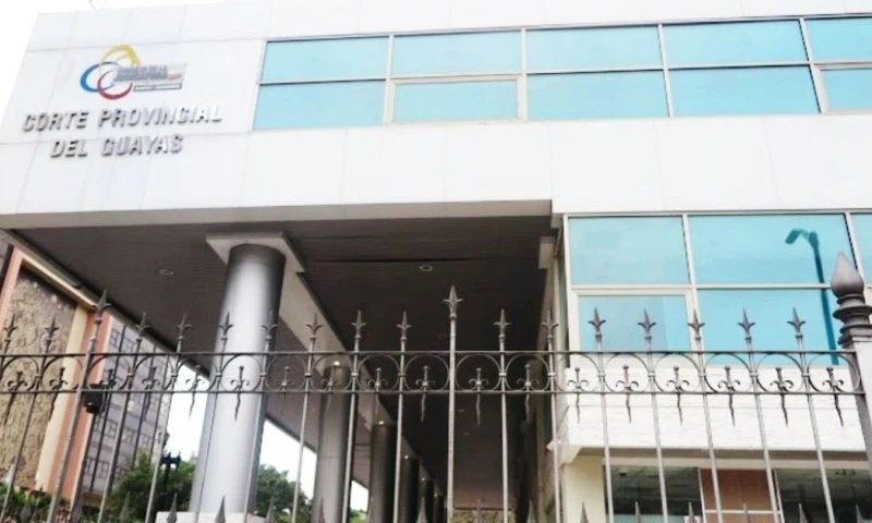 El entonces juez  laboraba en un juzgado de Guayaquil / Foto: cortesía Fiscalía 