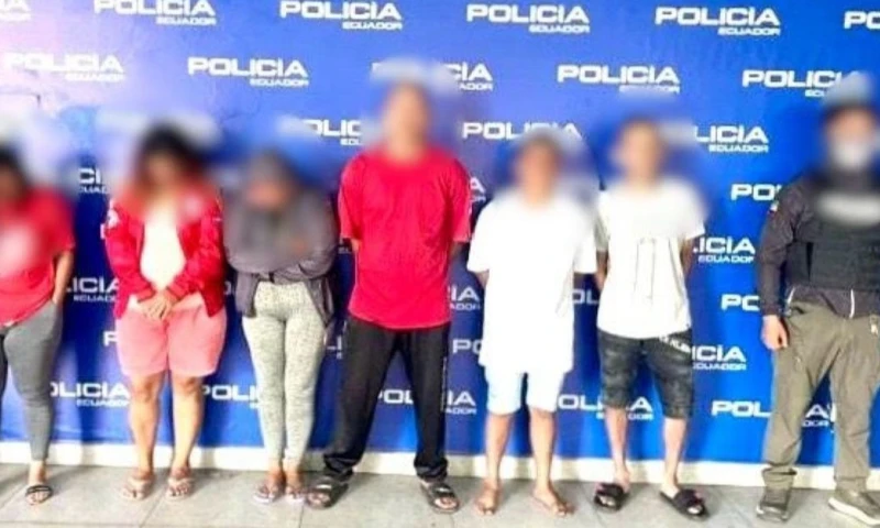 El operativo, denominado ‘Jauría’, se ejecutó el 12 de diciembre en la ciudad de Babahoyo  / Foto: cortesía Fiscalía