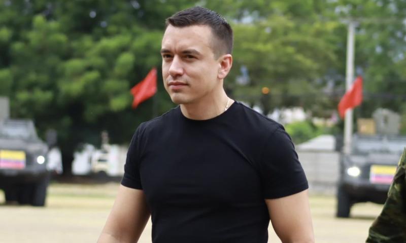 Noboa estará presente en Noruega para acompañar a María Corina Machado en la ceremonia de entrega del Nobel de la Paz / Foto: cortesía Daniel Noboa