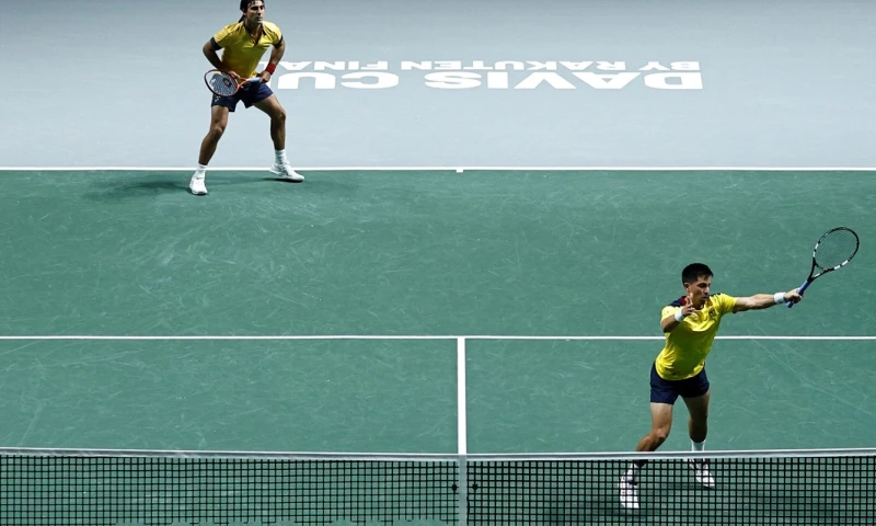 Ecuador dejó una muy buena imagen en las finales de la Copa Davis / Foto: EFE