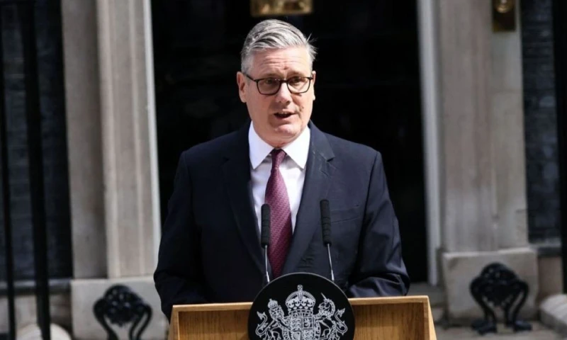 El anuncio fue realizado desde Downing Street, residencia oficial del primer ministro británico / Foto: cortesía Reuters
