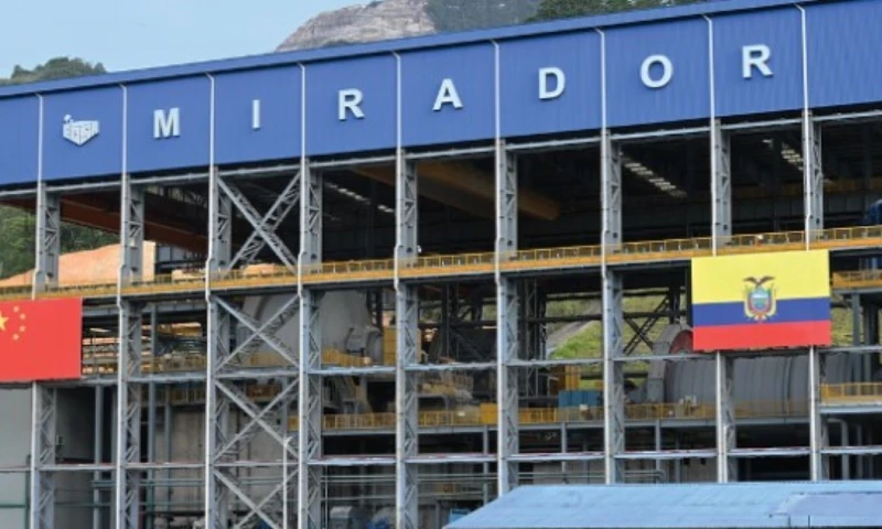 Ecuacorriente S.A. alcanzó ingresos por ventas de $ 1.122 millones en 2024 / Foto: cortesía Ecuacorriente