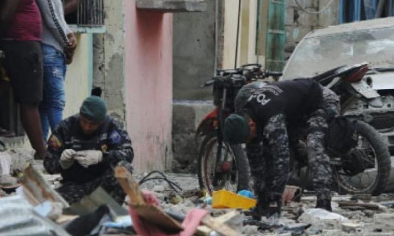 El ataque con explosivos ocurrió en 2022 en Guayaquil y dejó 5 muertos./ Foto: cortesía Fiscalía
