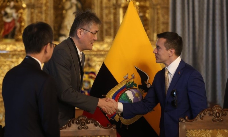 Principales Noticias de Ecuador hoy - 10 de julio de 2026 / Foto: cortesía Presidencia