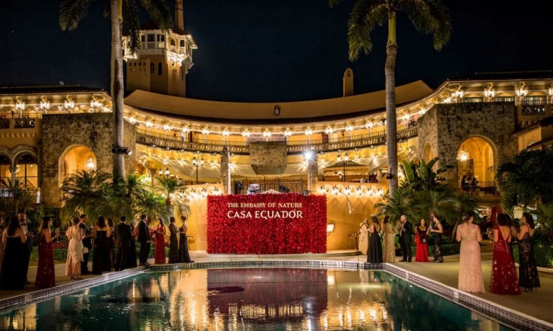 La actividad se desarrolló en el marco de una gala organizada por Latino Wall Street / Foto: cortesía Casa Ecuador