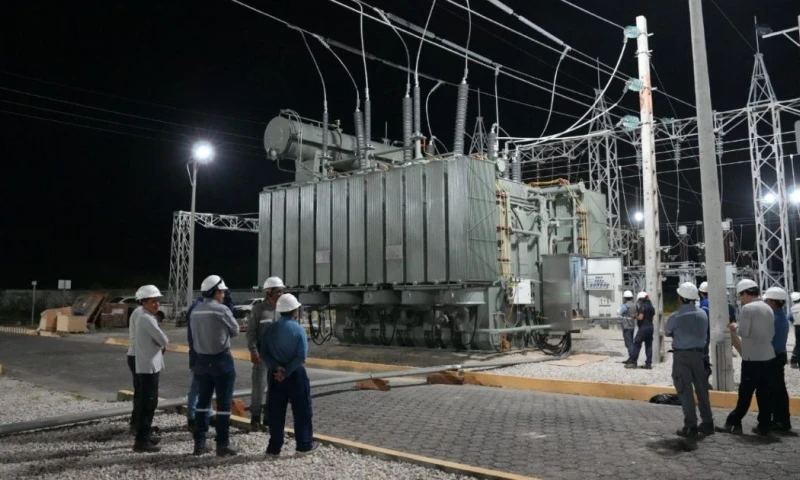 La ejecución estuvo a cargo de Corporación Eléctrica del Ecuador, a través de su unidad especializada en transmisión / Foto: cortesía Celec