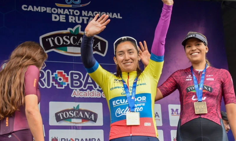 Myriam Núñez realizó el circuito de 21,26 kilómetros de la categoría femenina, en un tiempo de 29 minutos y 33 segundos / Foto: cortesía Myriam Núñez 