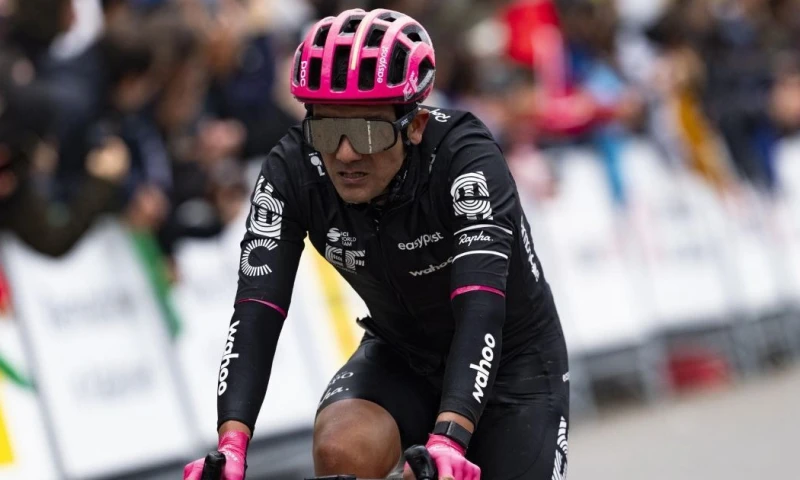 Richard Carapaz fue campeón olímpico en Tokio 2021 y del Giro de Italia 2019 / Foto: EFE 