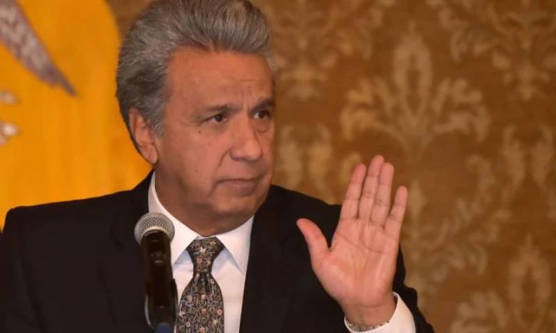 El presidente de Ecuador, Lenín Moreno, dio una entrevista exclusiva a RCN. Foto: Expreso