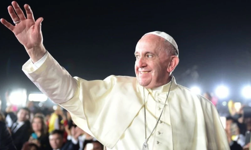 Francisco no había participado en ninguno de los ritos de la Semana Santa / Foto: cortesía