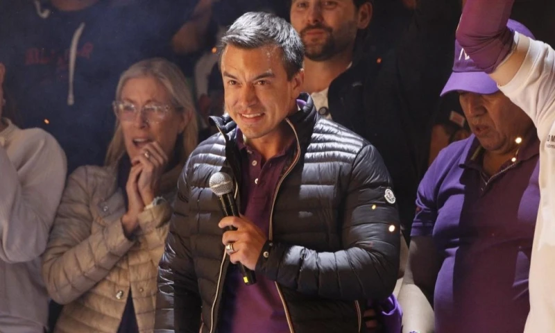 Noboa recientemente anunció que impondrá aranceles del 27 % a México / Foto: EFE