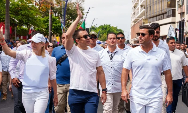 La Asamblea Constituyente fue una de las principales promesas de campaña de Noboa  / Foto: EFE