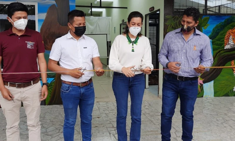 Uñushi fue inaugurado en Morona Santiago / Foto: cortesía Ministerio de Ambiente