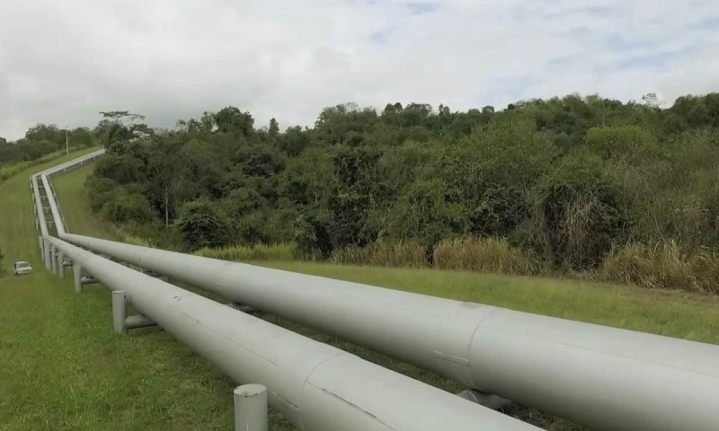 El punto crítico se encuentra alrededor del kilómetro 100 de la infraestructura / Foto: cortesía Petroecuador