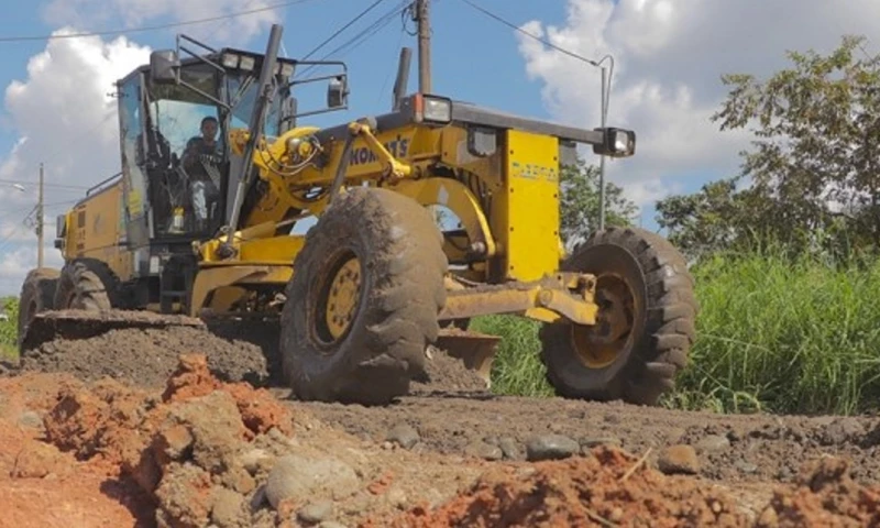 El municipio realiza mantenimiento vial en El Coca / Foto: cortesía municipio de El Coca