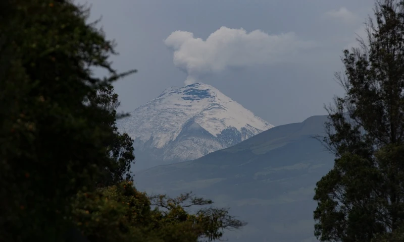 El Municipio de Quito presentó este viernes una recreación en video de la erupción del volcán Cotopaxi ocurrida el 26 de junio de 1877/ Foto: Cortesía EFE
