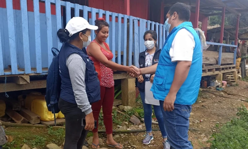 En Zamora se realiza censo de recicladores / Foto: cortesía MIES