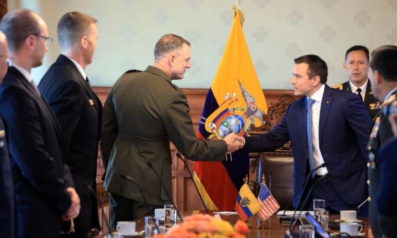 En la agenda también se abordó la dimensión económica de la relación bilateral / Foto: cortesía US Southern Command