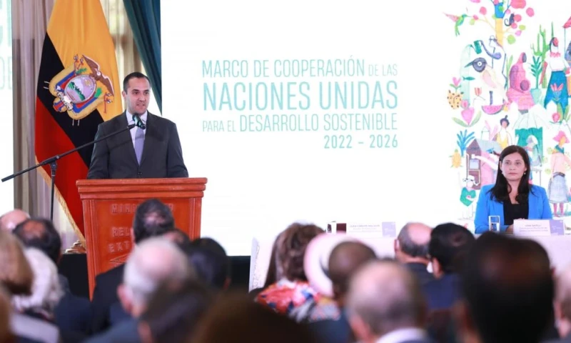 El nuevo Marco de Cooperación para el Desarrollo Sostenible para el período del 2022 -2026 / Foto: cortesía Cancillería