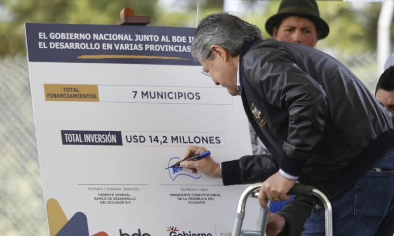 El dinero será para proyectos de agua potable y alcantarillado./ Foto: Cortesía