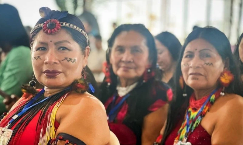 El primer Encuentro de Salud Intercultural con las Nacionalidades de la Amazonía se realizó en Puyo / Foto: cortesía Ministerio de Salud Pública
