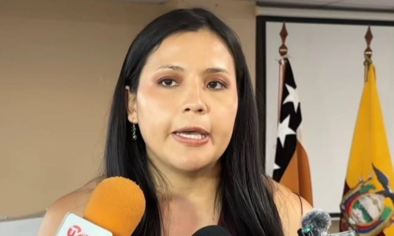 Samantha Lozada, directora provincial del CJ en Orellana, salió ilesa del atentado / Foto: cortesía Infórmate Orellana