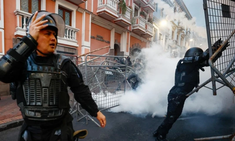 La eliminación del subsidio al diésel ha provocado manifestaciones en las calles / Foto: EFE