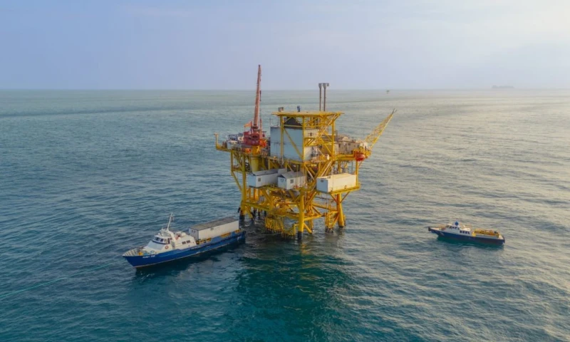 El Campo Amistad está ubicado en el Golfo de Guayaquil / Foto: cortesía Petroecuador