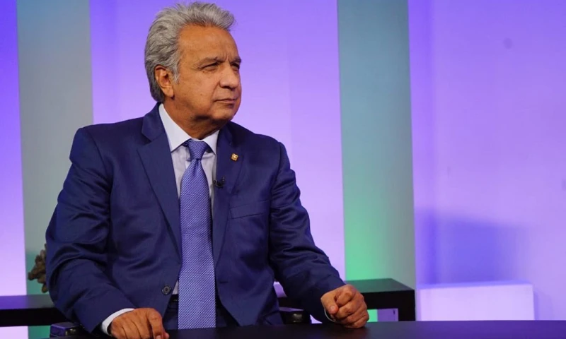 El expresidente afirmó que para afianzar la libertad y la democracia, las fuerzas que las defienden deben ganar "la batalla del discurso" para llegar "al corazón de la gente" / Foto cortesía Twitter Lenín Moreno