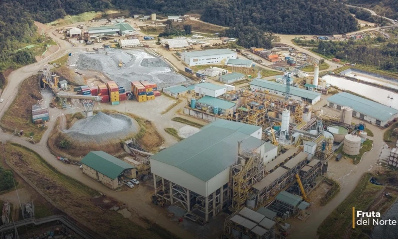 Los proyectos mineros más avanzados son Fruta del Norte y Mirador en Zamora Chinchipe / Foto: cortesía Fruta del Norte 