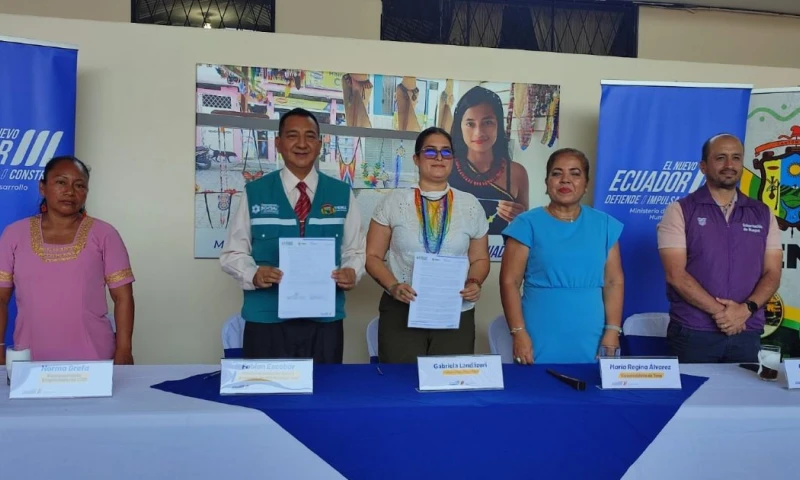 Para 2026 el MDH proyecta entregar 1.400 Créditos de Desarrollo Humano en la provincia de Napo / Foto: cortesía Ministerio de Desarrollo Humano