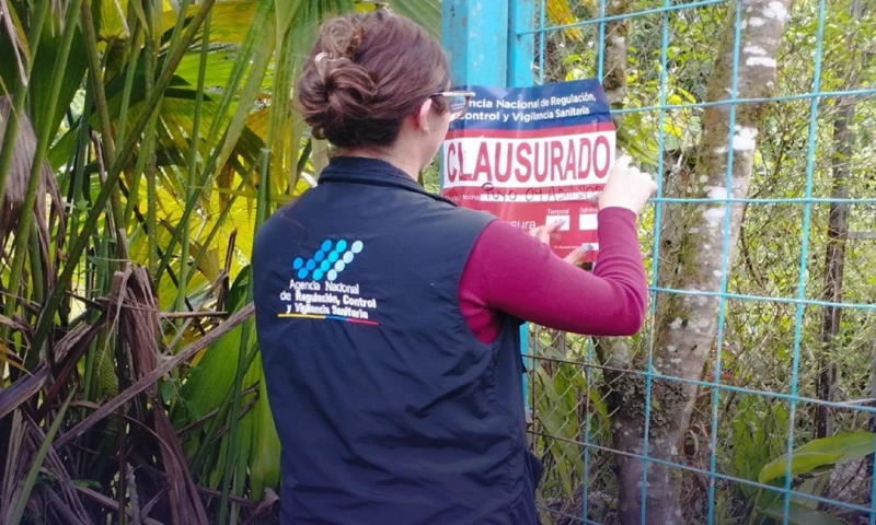 Arcsa clausuró la planta de agua embotellada ‘Ecovital’ / Foto: cortesía Arcsa