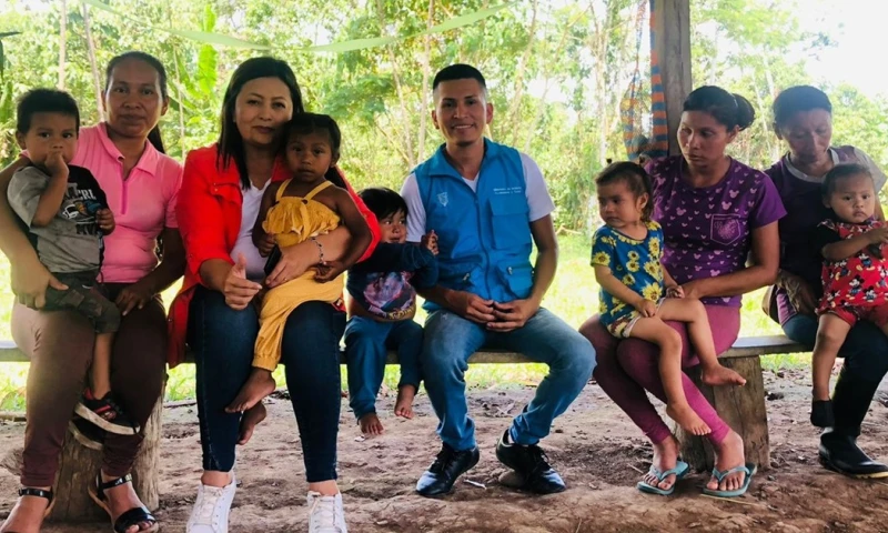 La comunidad Ovepare está ubicada a dos horas por vía terrestre de Arajuno/ Foto: cortesía MIES