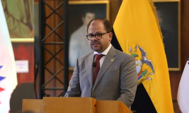 El anuncio fue realizado por el ministro del Interior, John Reimberg, durante una entrevista en Ecuador TV / Foto: cortesía Ministerio del Interior