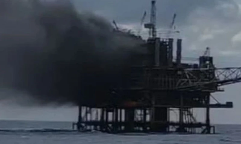 Los catorce trabajadores heridos fueron derivados a centros hospitalarios / Foto: cortesía redes sociales 