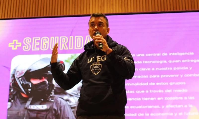 El candidato presidencial señaló que utilizará el dinero para hacer frente a El Niño/ Foto: cortesía Daniel Noboa