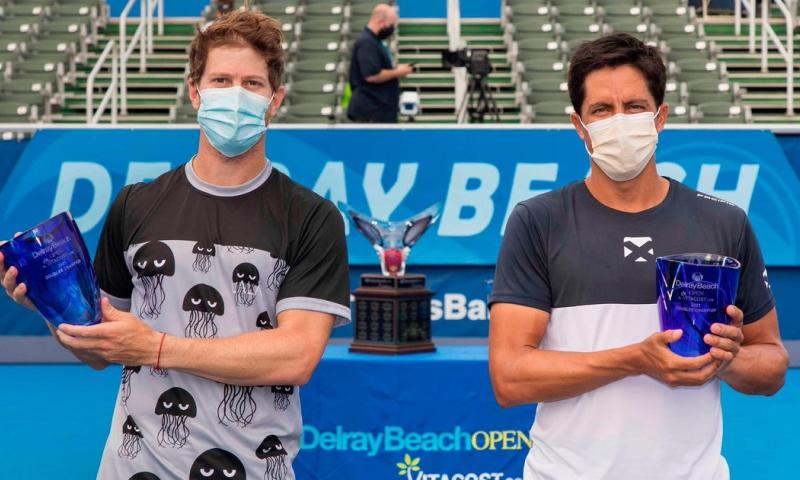 Tras 22 años un ecuatoriano vuelve a conquistar un torneo ATP en la modalidad de dobles. Foto: ESPN Tenis