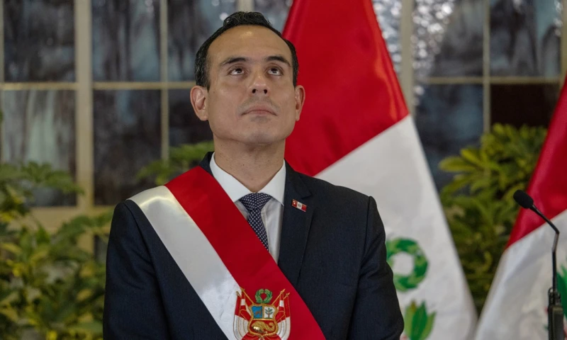 Legisladores peruanos lograron reunir el apoyo necesario para convocar un pleno extraordinario que debata la censura y posible destitución del presidente interino, en medio de un escándalo político y a pocos meses de las elecciones generales./ Foto: cortesía