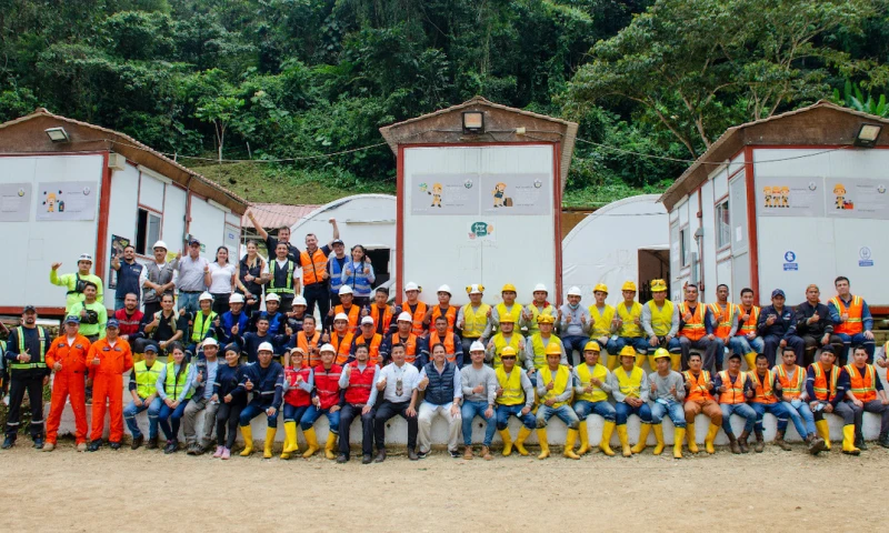 El proyecto minero Warintza avanza en Limón Indanza / Foto: cortesía ministerio de Energía