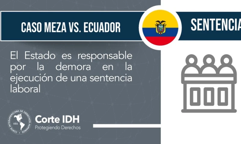 El tribunal explicó que en este caso "transcurrieron más de 10 años entre la sentencia del 24 abril de 1996 y la ejecución de dicha sentencia" / Foto: cortesía CorteIDH