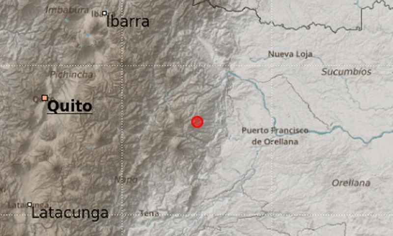 Según el Instituto Geofísico, el sismo ocurrió a las 01:54 hora local (06:54 GMT ) a 0,38 grados de latitud sur y a 77,50 grados de longitud oeste / Foto: cortesía IG