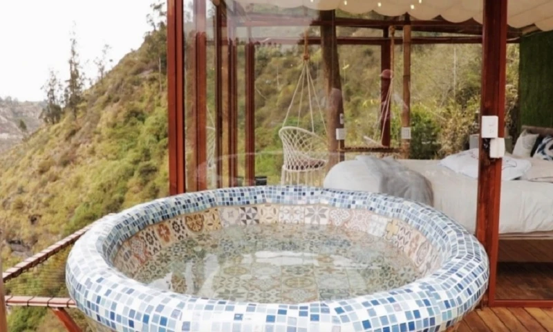 El ‘glamping’, una tendencia de lujo para tiempos de pandemia / Foto: EFE