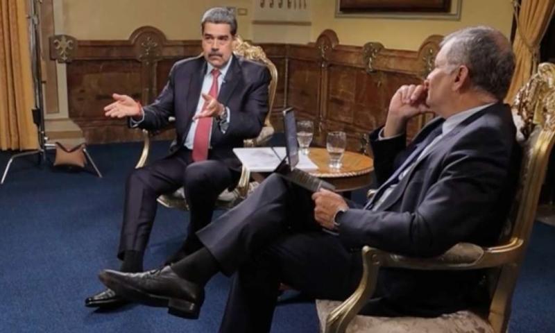 Durante la entrevista, Correa preguntó a Maduro sobre la existencia del llamado ‘Cartel de los Soles’ / Foto: cortesía