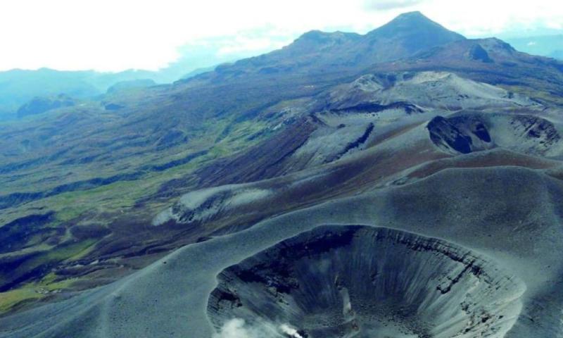 El Puracé está ubicado a 27 kilómetros de Popayán / Foto: cortesía El Tiempo