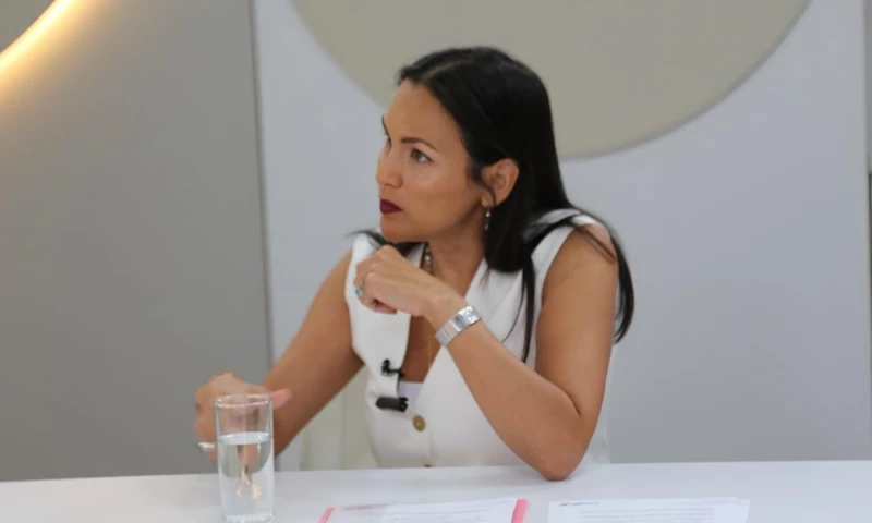 Inés Manzano, ministra de Energía y Minas, dio detalles del sector petrolero / Foto: cortesía Inés Manzano