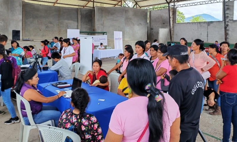 Según datos oficiales, en Morona Santiago se han realizado 37 jornadas de brigadas sociales en lo que va del actual período de gobierno / Foto: cortesía MDH