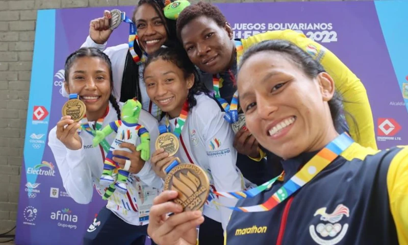 Delegación ecuatoriana regresa de Bolivarianos con mira en Odesur de Paraguay / Foto: cortesía ministerio de Deportes