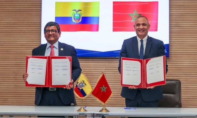 Uno de los principales objetivos es ampliar el acceso de la oferta exportable ecuatoriana al mercado de Marruecos / Foto: cortesía Ministerio de Producción