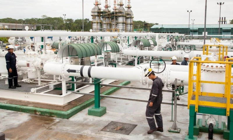 OCP suspendió sus operaciones por la erosión regresiva del río Loco / Foto: cortesía OCP Ecuador S.A.